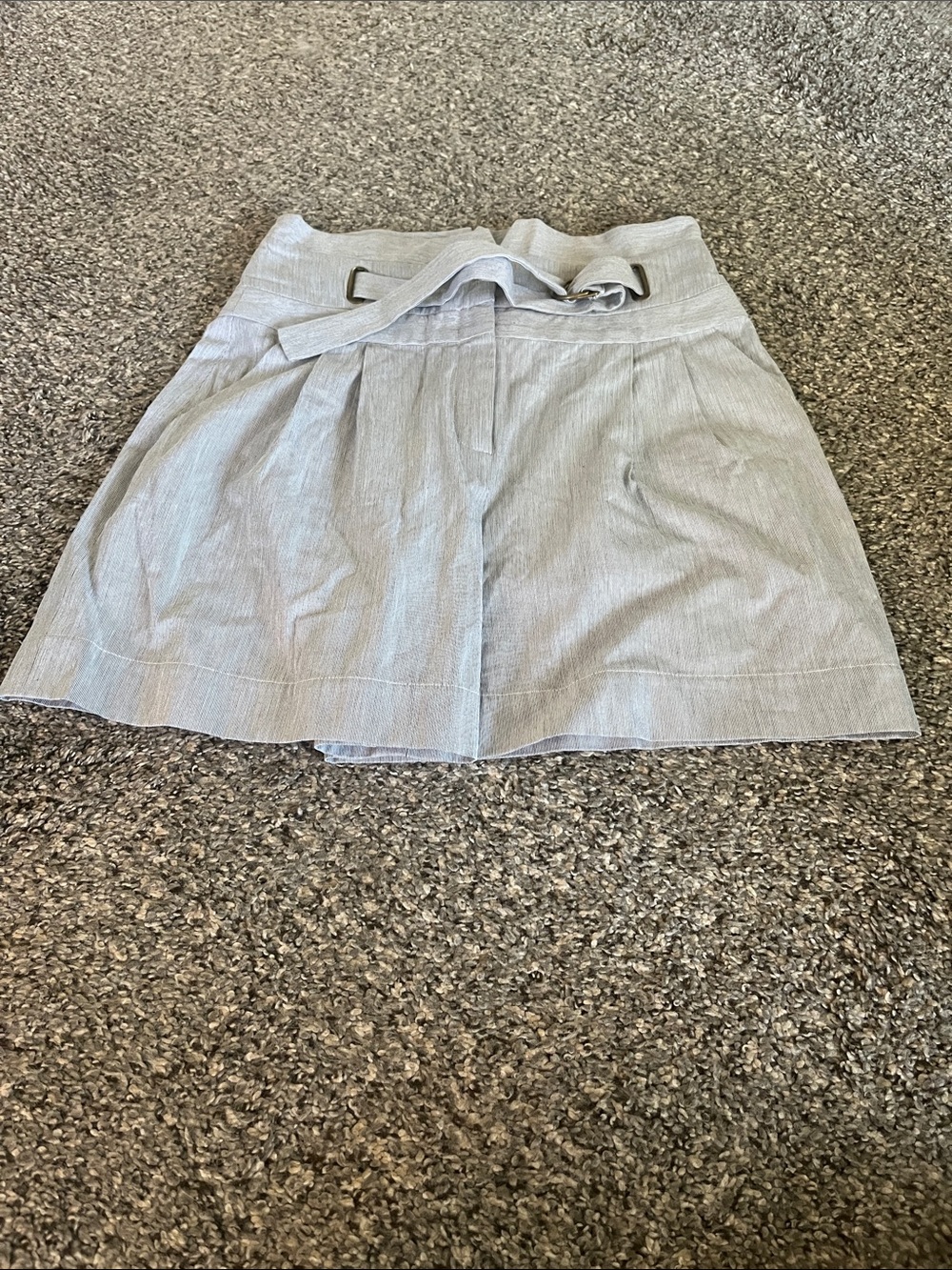 Oscar De La Renta Degrade Belted Shorts size 6 NWT
